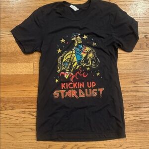 Vintage Cowboy Kickin Up Star Dust tee